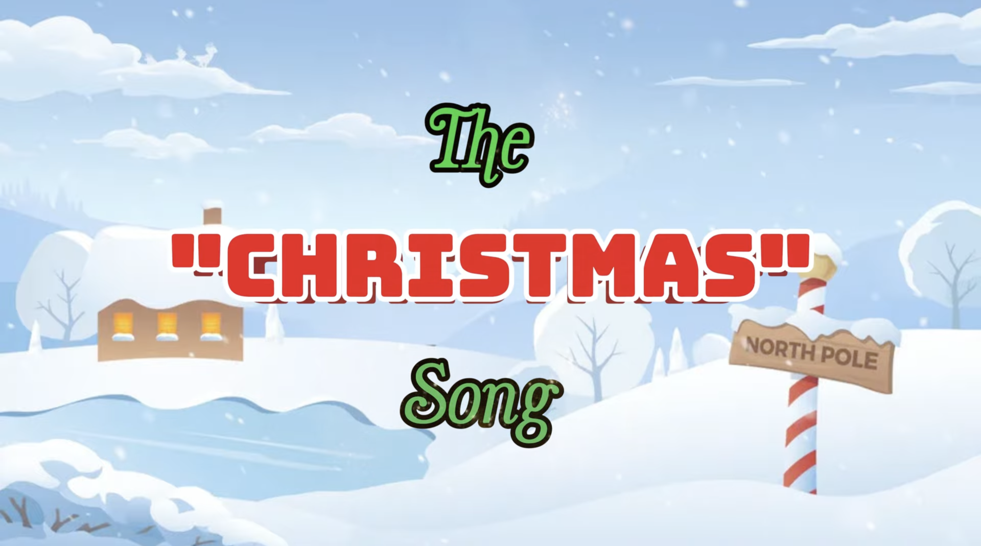 Christmas Song bài hát tiếng Anh về Giáng Sinh do Callan Phillips hóa thân ông già Noel trình bày