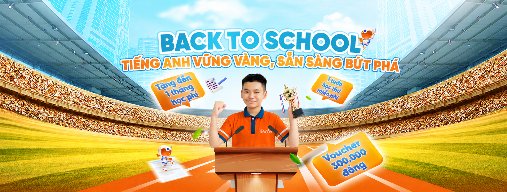 Chương trình ưu đãi Back to School dành cho học viên mới tại iTeach